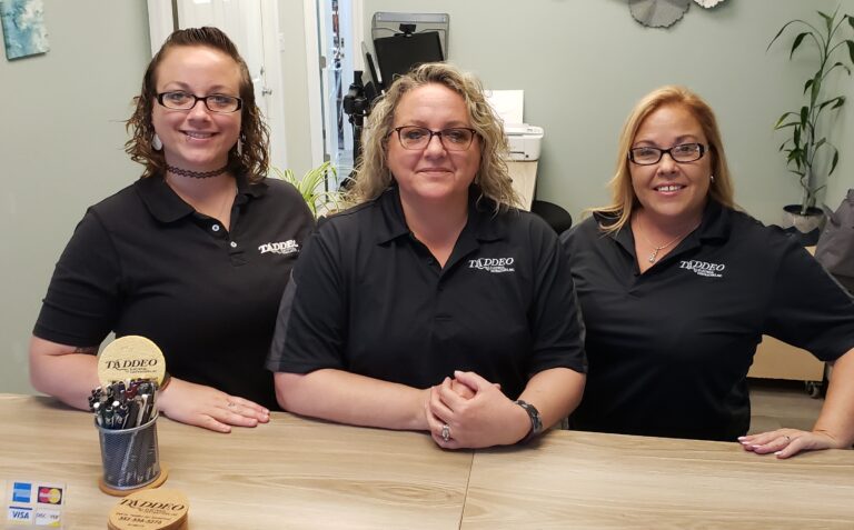 Office staff at Taddeo Electrical Contractors