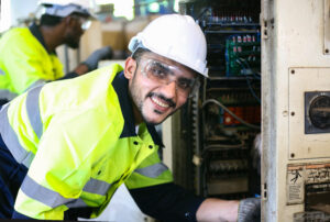 Smiling Electrician